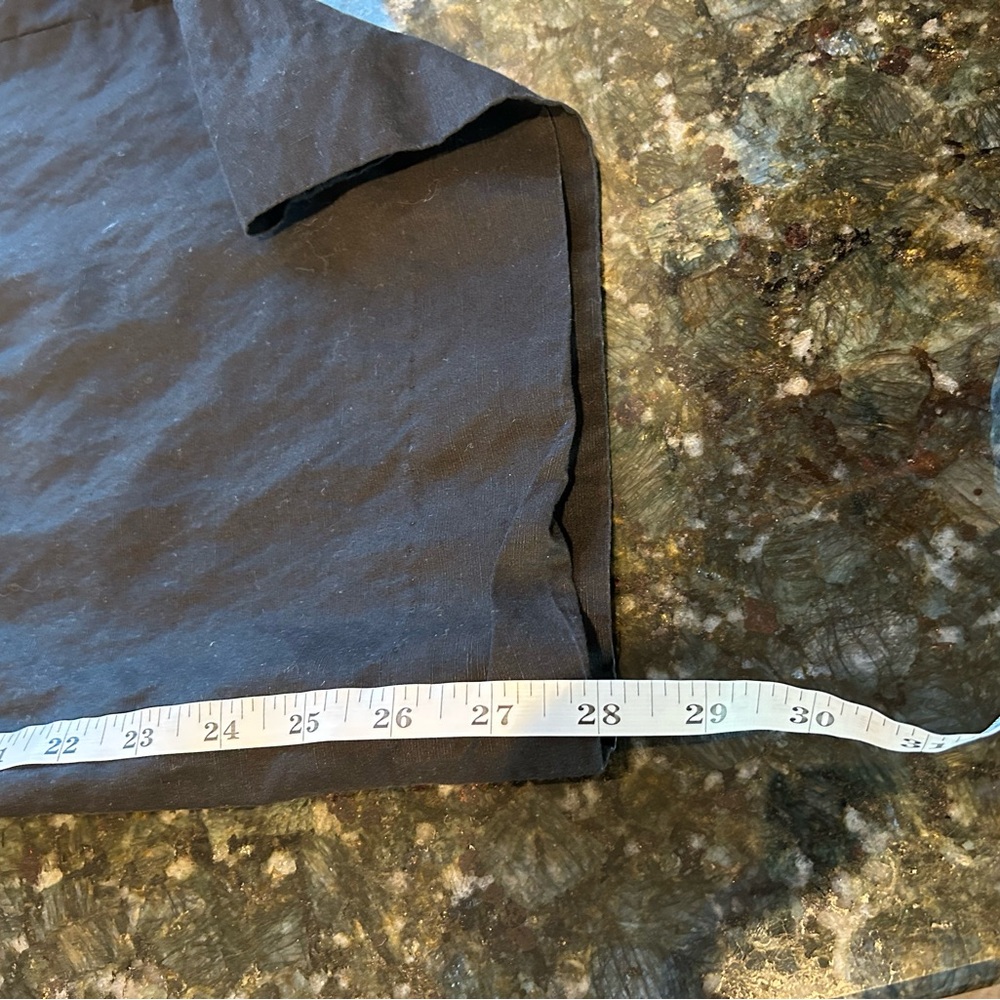 COS linen blend wide leg high waist pants with pleats at waist. Capsule. EUC. 8 - Picture 16 of 16